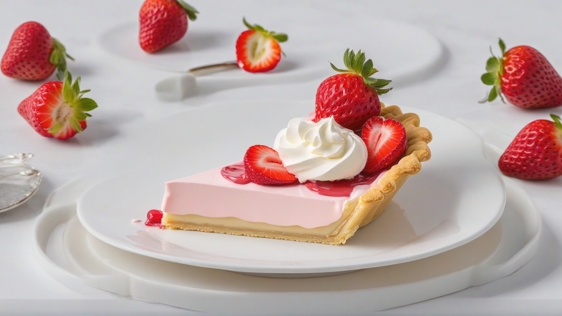 crostata fragole crema